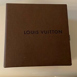 Small Louis Vuitton box will hold a bag, charm or a lock and key